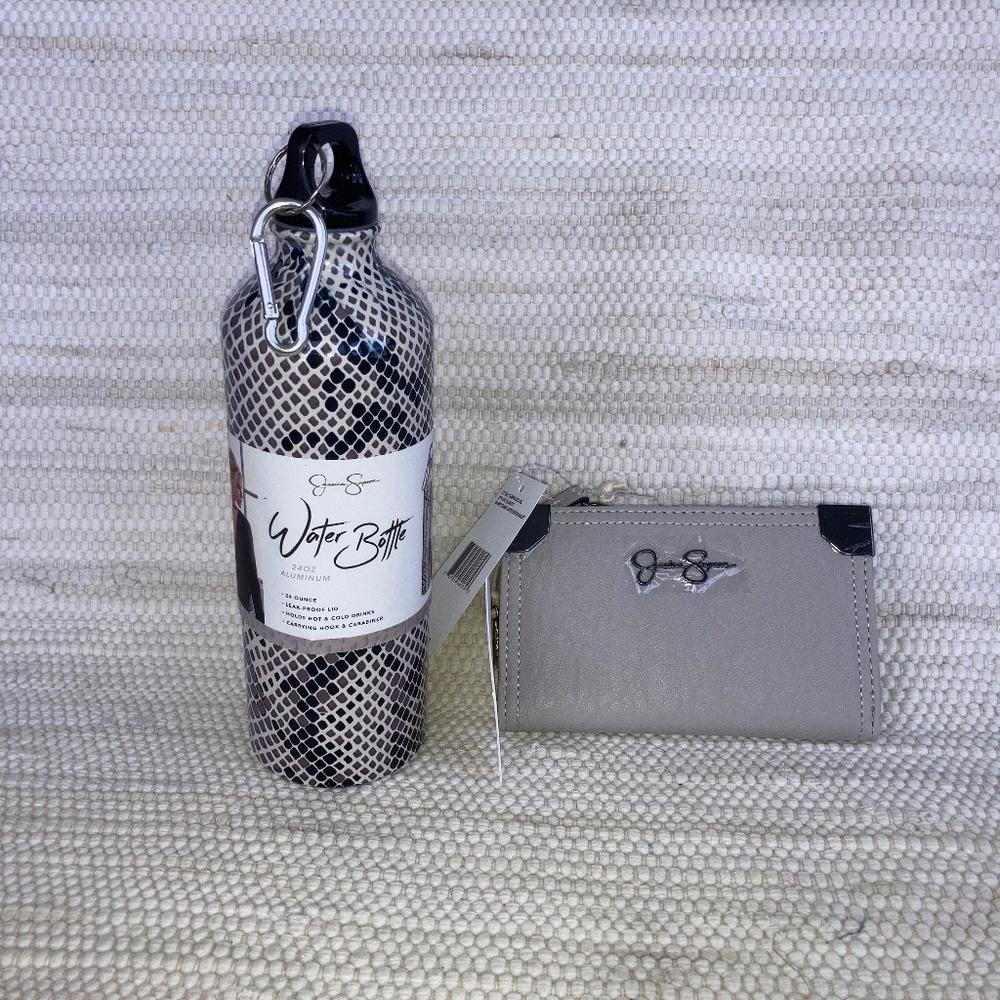 Jessica Simpson Wallet & Water Bottle NWT